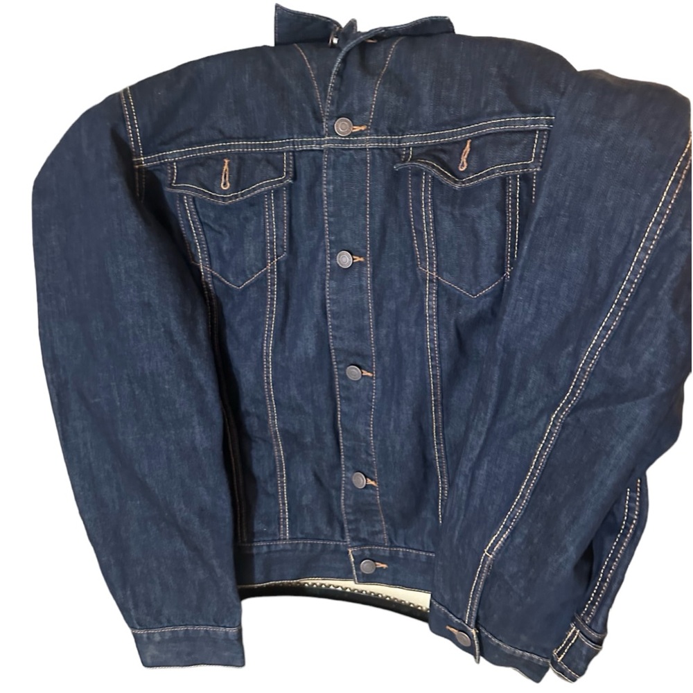 Old navy jean jacket xl man preowned